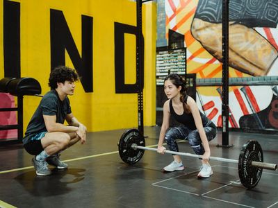 Timer showing the progress of an active training session